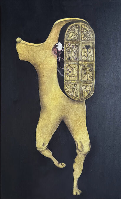 Untitled No.3 - a Paint Artowrk by Lena Oczkowska